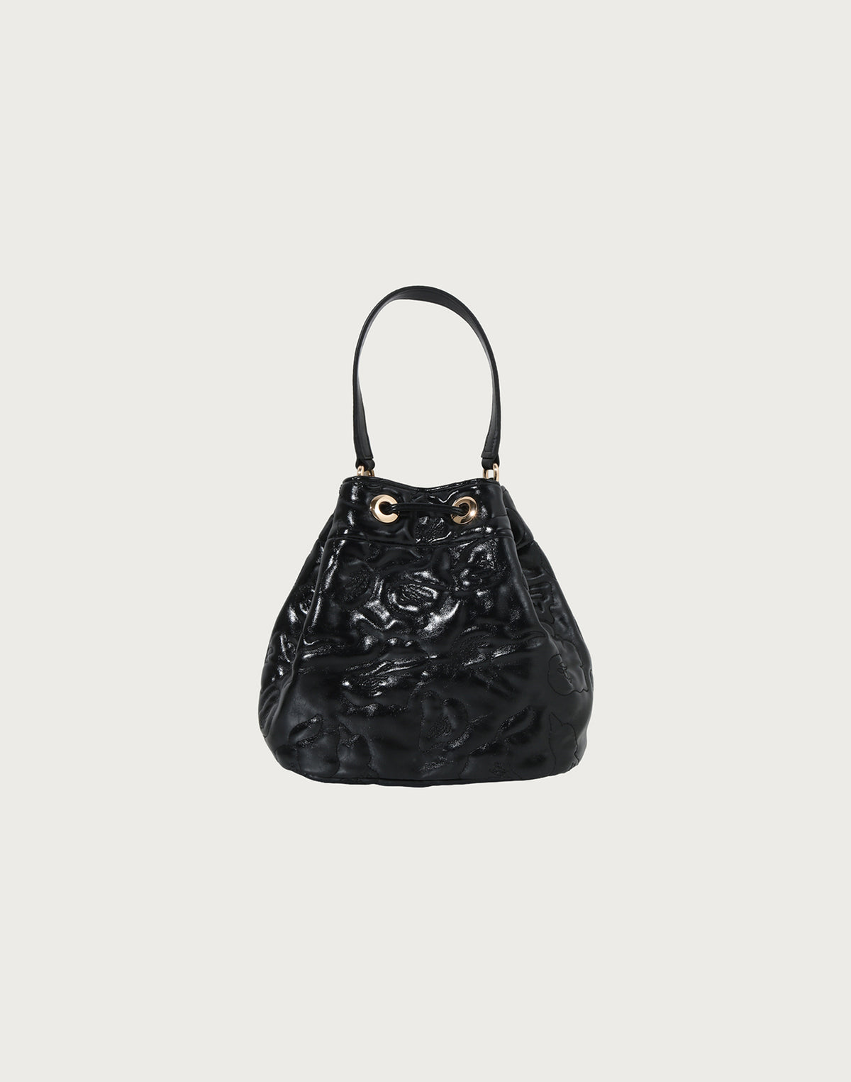 CAMO QUILTING BUCKET BAG LADIES