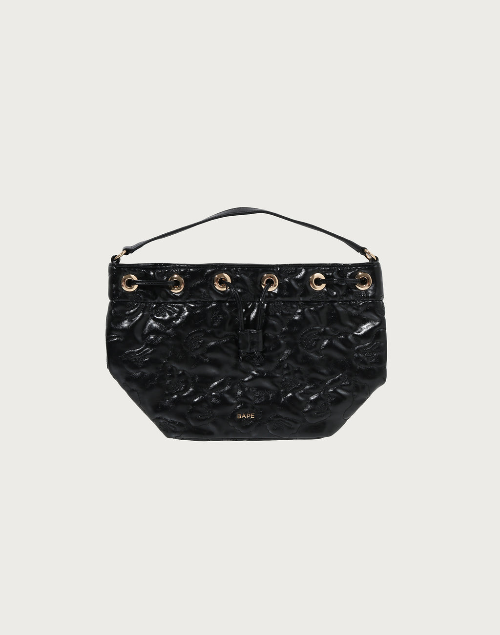 CAMO QUILTING BUCKET BAG LADIES