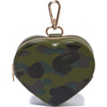 1ST CAMO HEART SHAPED COIN CASE LADIES