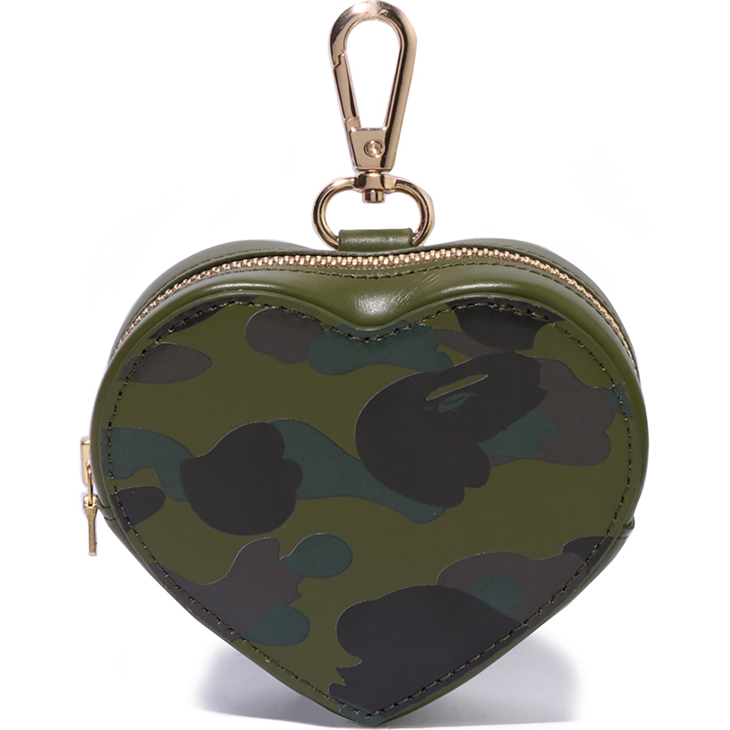 1ST CAMO HEART SHAPED COIN CASE LADIES