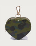 1ST CAMO HEART SHAPED COIN CASE LADIES