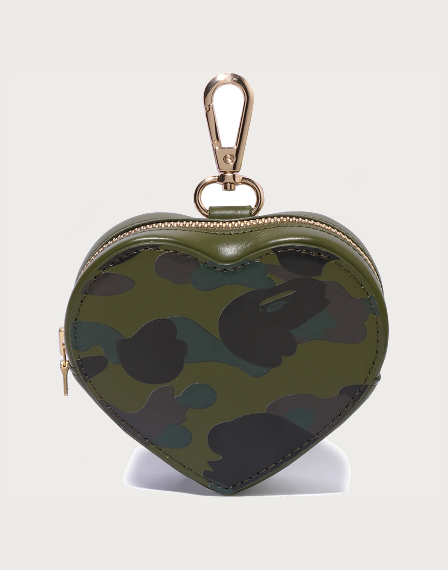 1ST CAMO HEART SHAPED COIN CASE LADIES