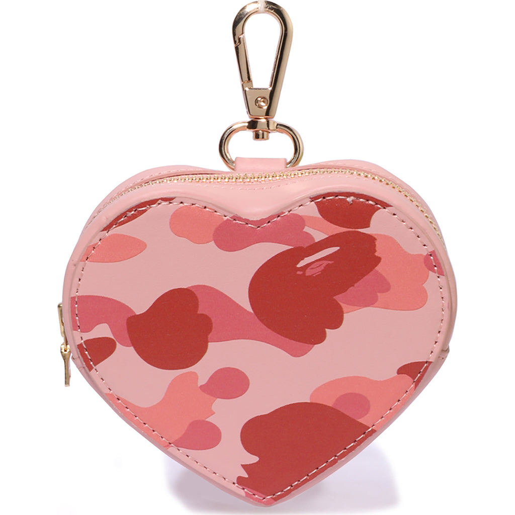 1ST CAMO HEART SHAPED COIN CASE LADIES