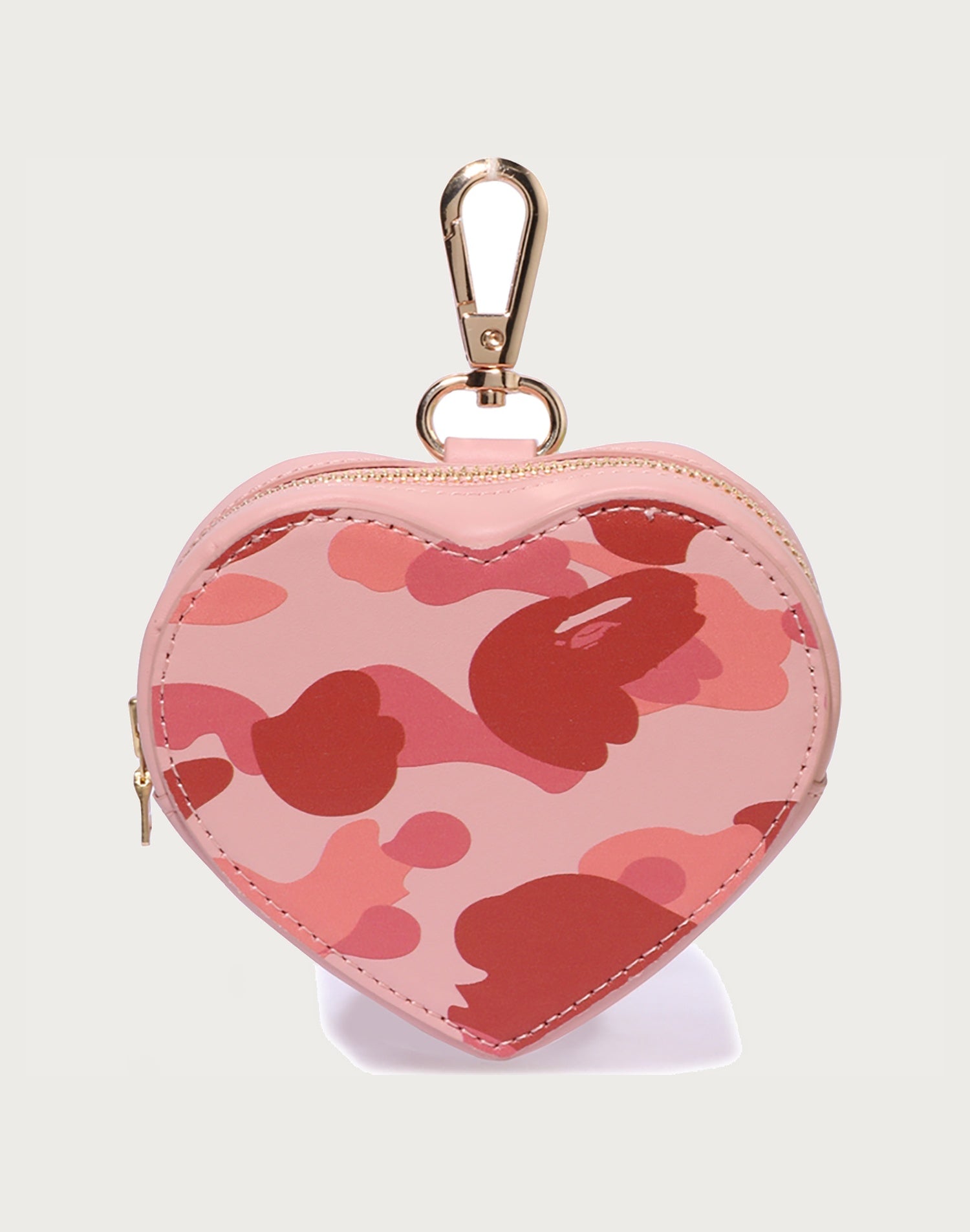 1ST CAMO HEART SHAPED COIN CASE LADIES