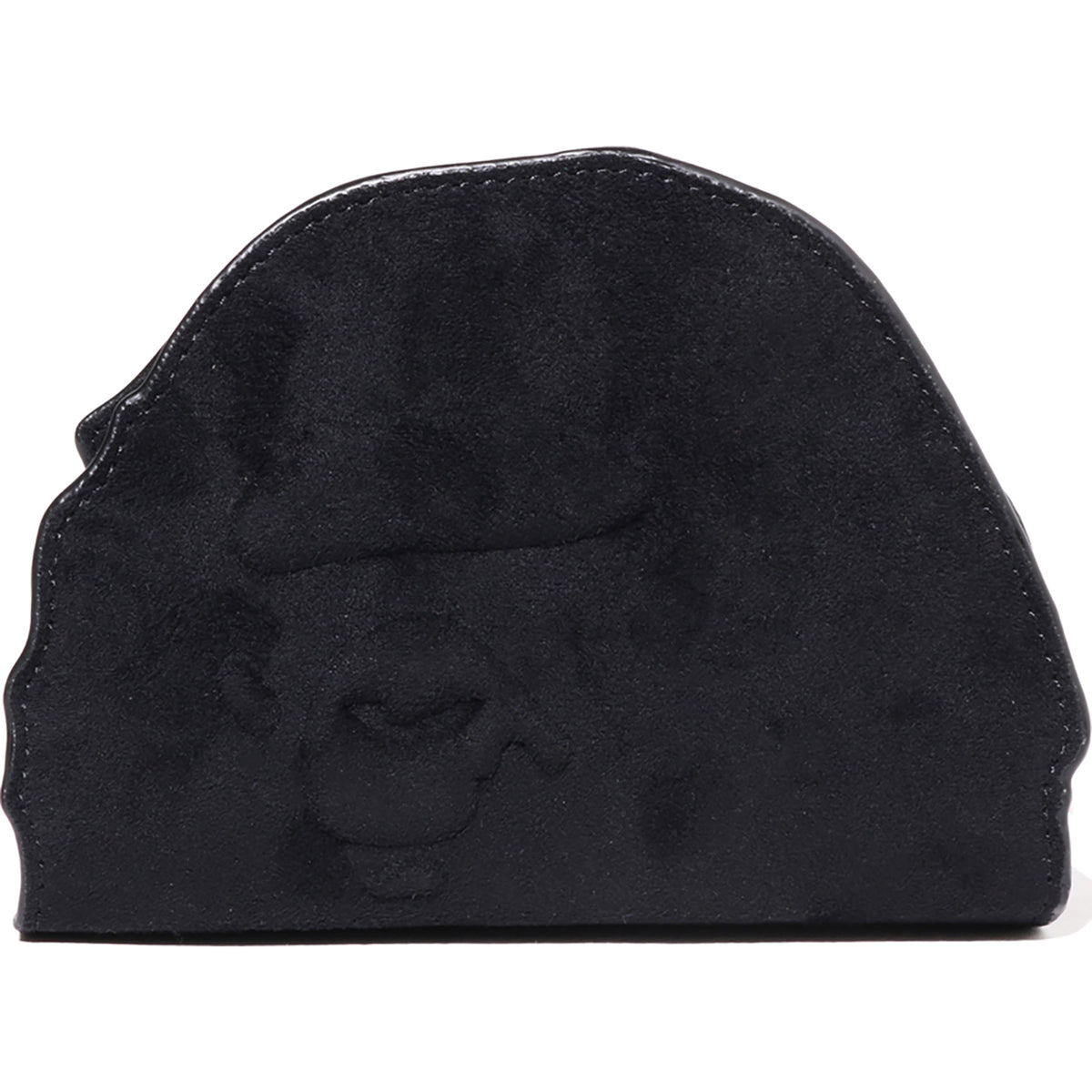 APE HEAD SUEDE EMBOSSED POUCH MENS