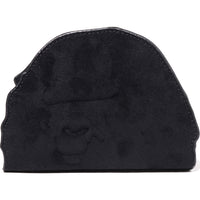 APE HEAD SUEDE EMBOSSED POUCH MENS