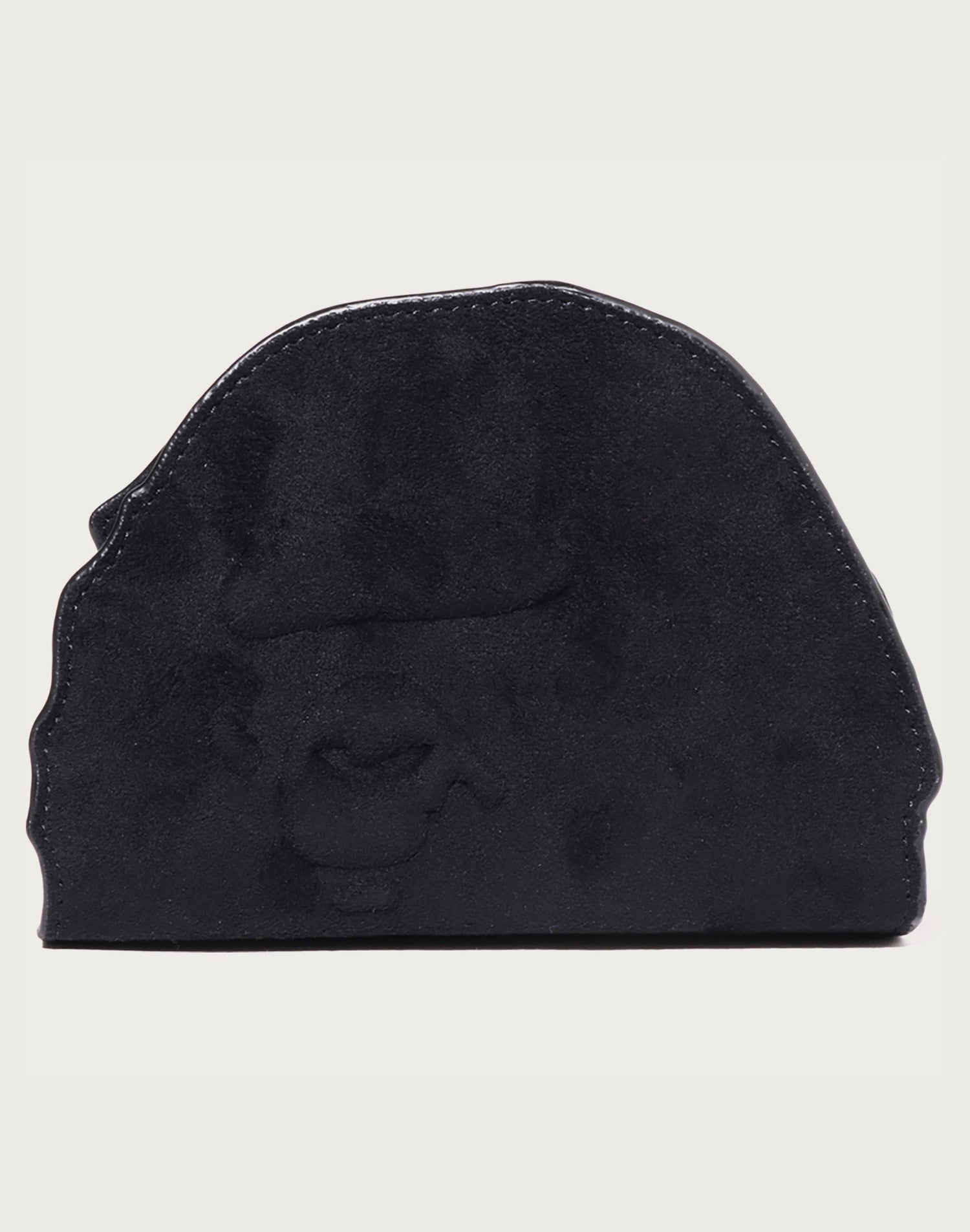 APE HEAD SUEDE EMBOSSED POUCH MENS