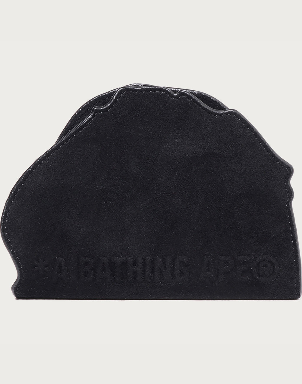 APE HEAD SUEDE EMBOSSED POUCH MENS