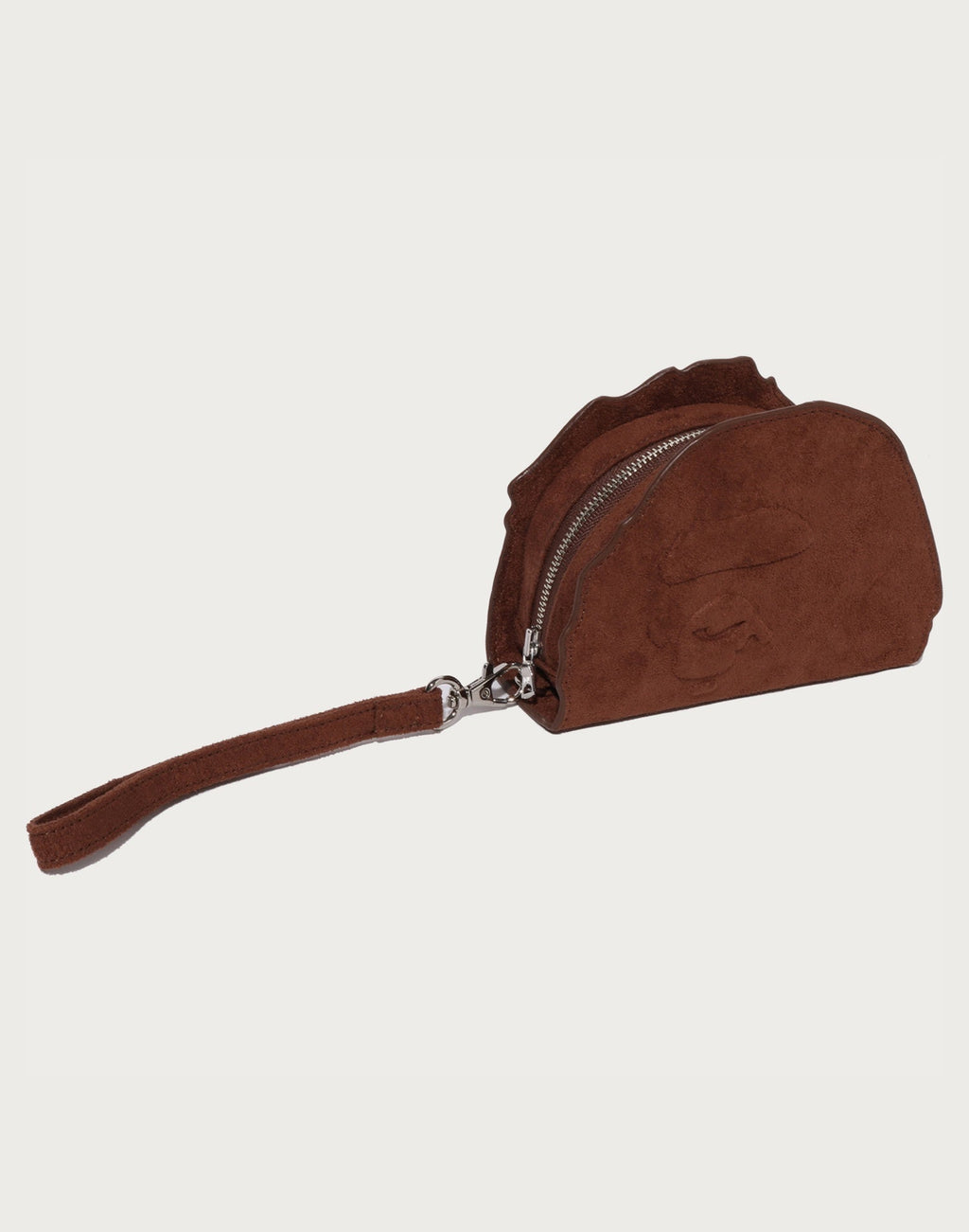 APE HEAD SUEDE EMBOSSED POUCH MENS