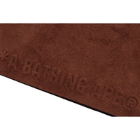 APE HEAD SUEDE EMBOSSED POUCH MENS