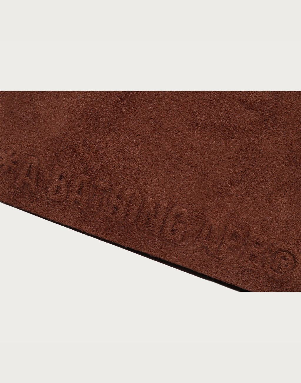 APE HEAD SUEDE EMBOSSED POUCH MENS