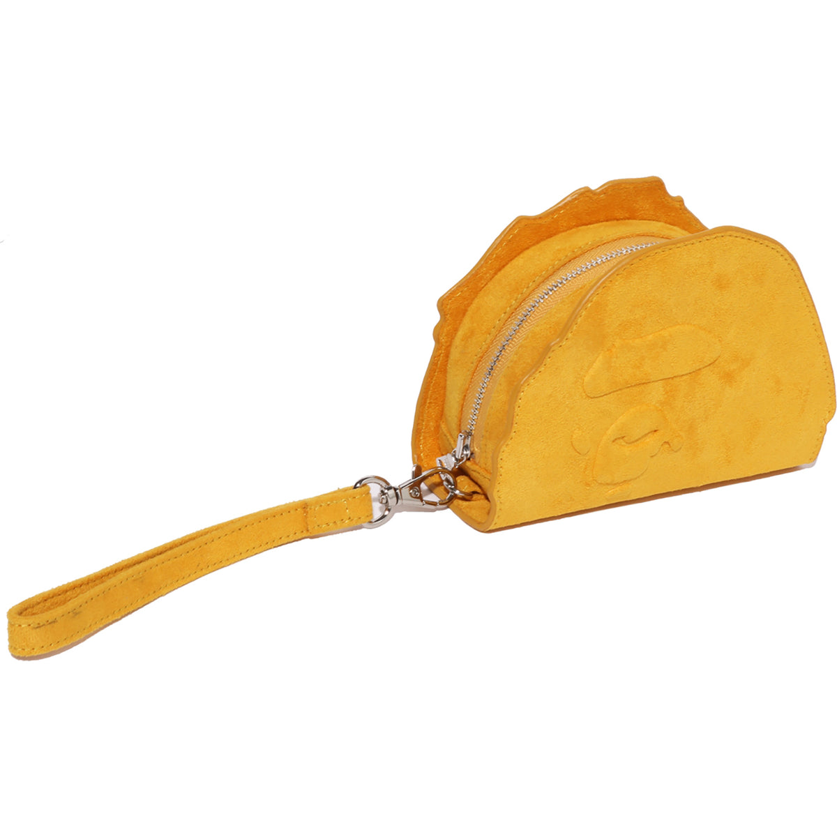 APE HEAD SUEDE EMBOSSED POUCH MENS