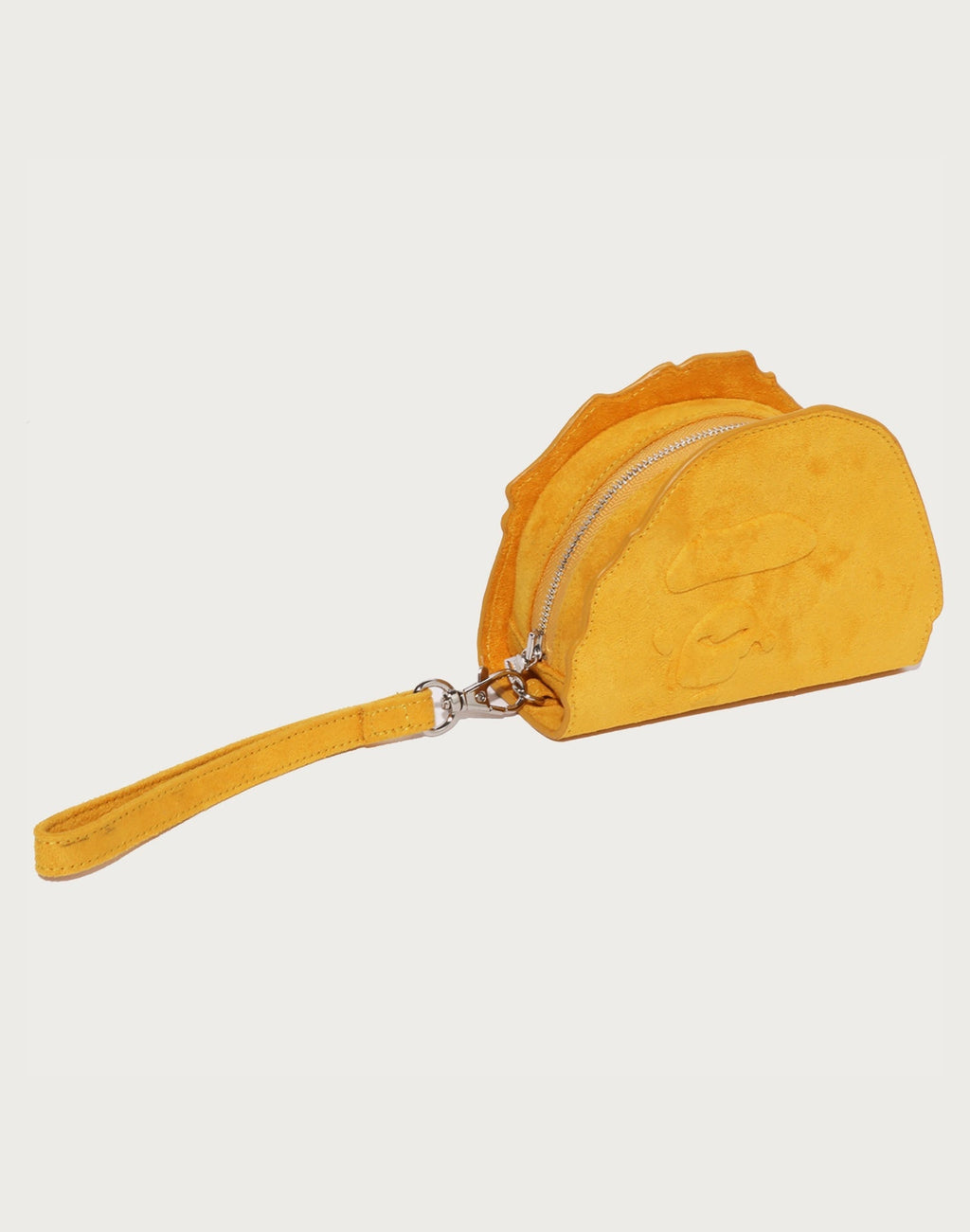 APE HEAD SUEDE EMBOSSED POUCH MENS