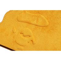 APE HEAD SUEDE EMBOSSED POUCH MENS