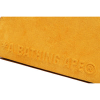 APE HEAD SUEDE EMBOSSED POUCH MENS