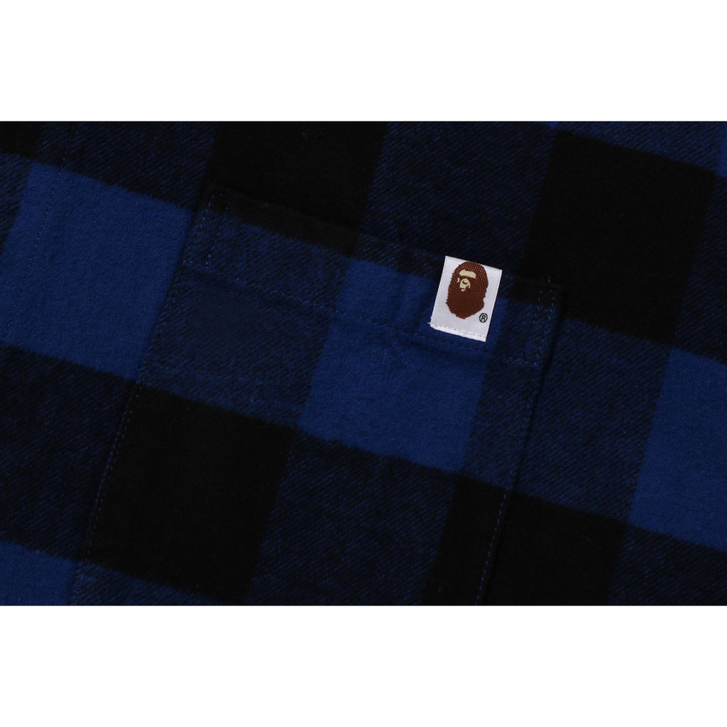 BLOCK CHECK SHIRT RELAXED FIT MENS