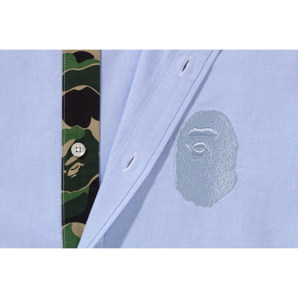 APE HEAD EMBROIDERY OXFORD SHIRT RELAXED FIT MENS