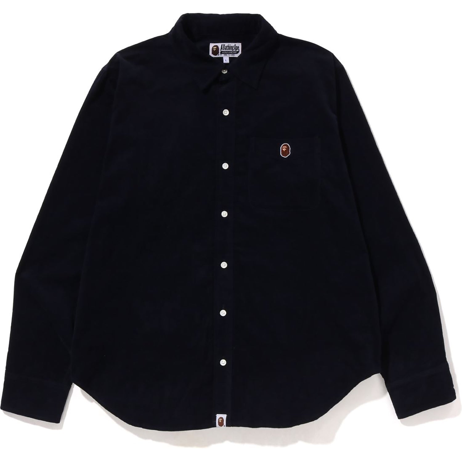 APE HEAD ONE POINT CORDUROY SHIRT MENS – us.bape.com