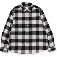 COLLEGE BLOCK CHECK SHIRT RELAXED FIT MENS