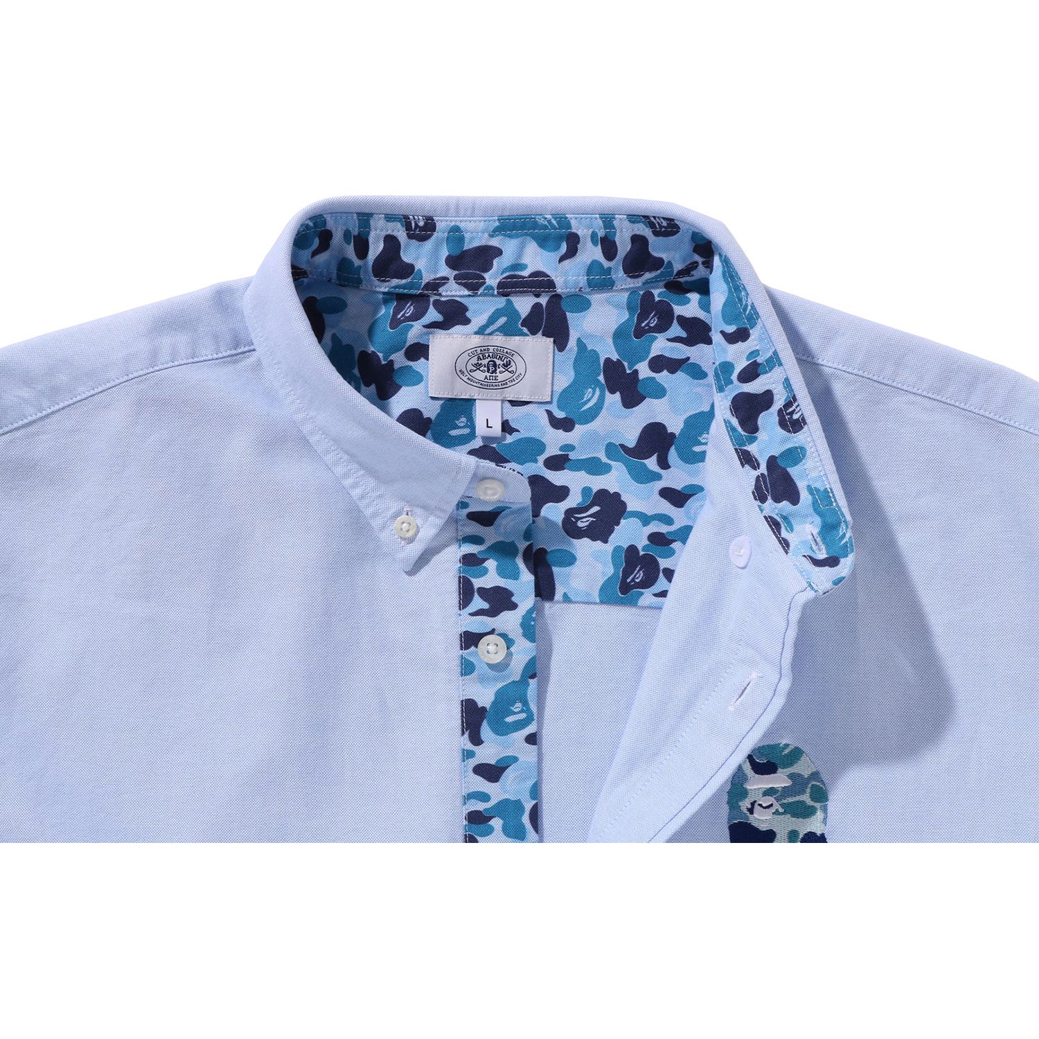 bape dress shirt A BATHING APE STA Logo Relaxed Fit Tee A Bathing Ape ABC CAMO ONE POINT RELAXED