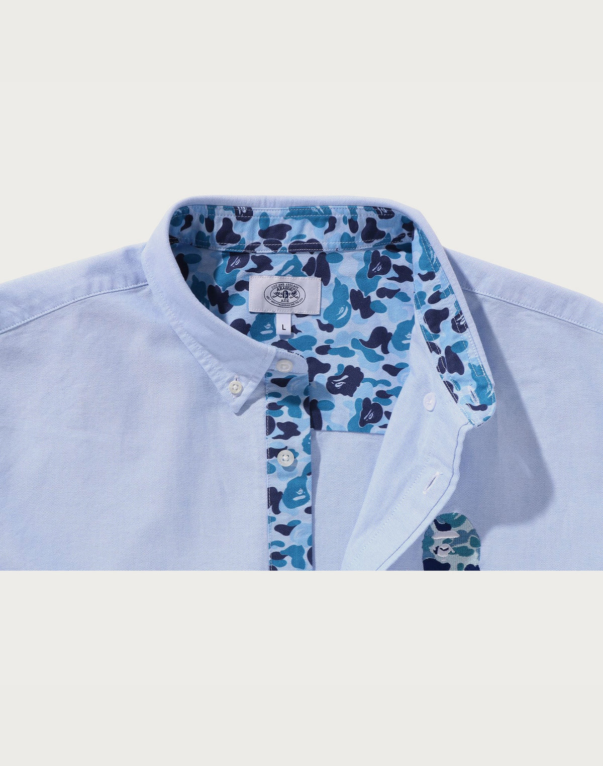 ABC CAMO ONE POINT RELAXED FIT SHIRT MENS