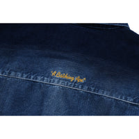 INDIGO DYE CORDUROY LS SHIRTS MENS