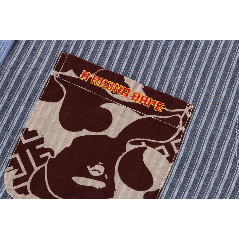 ASIA CAMO PATCHWORK SHIRT MENS