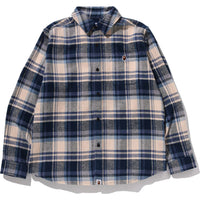 BAPE CHECK SHIRT MENS