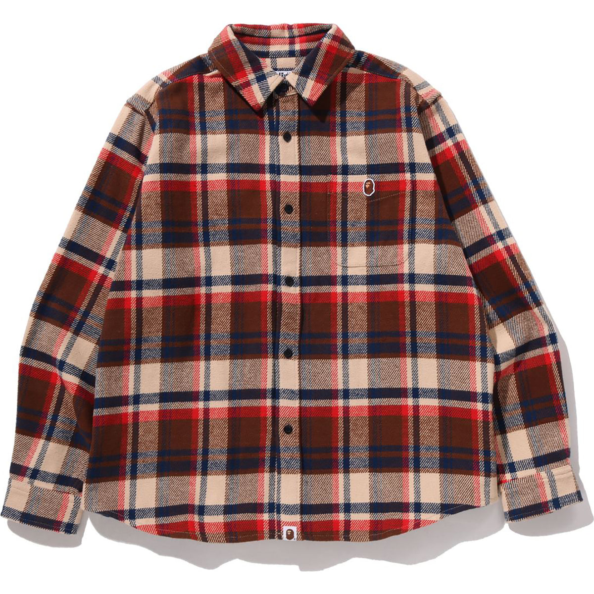 BAPE CHECK SHIRT MENS