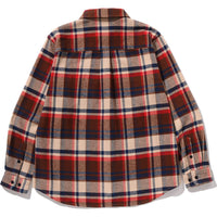 BAPE CHECK SHIRT MENS