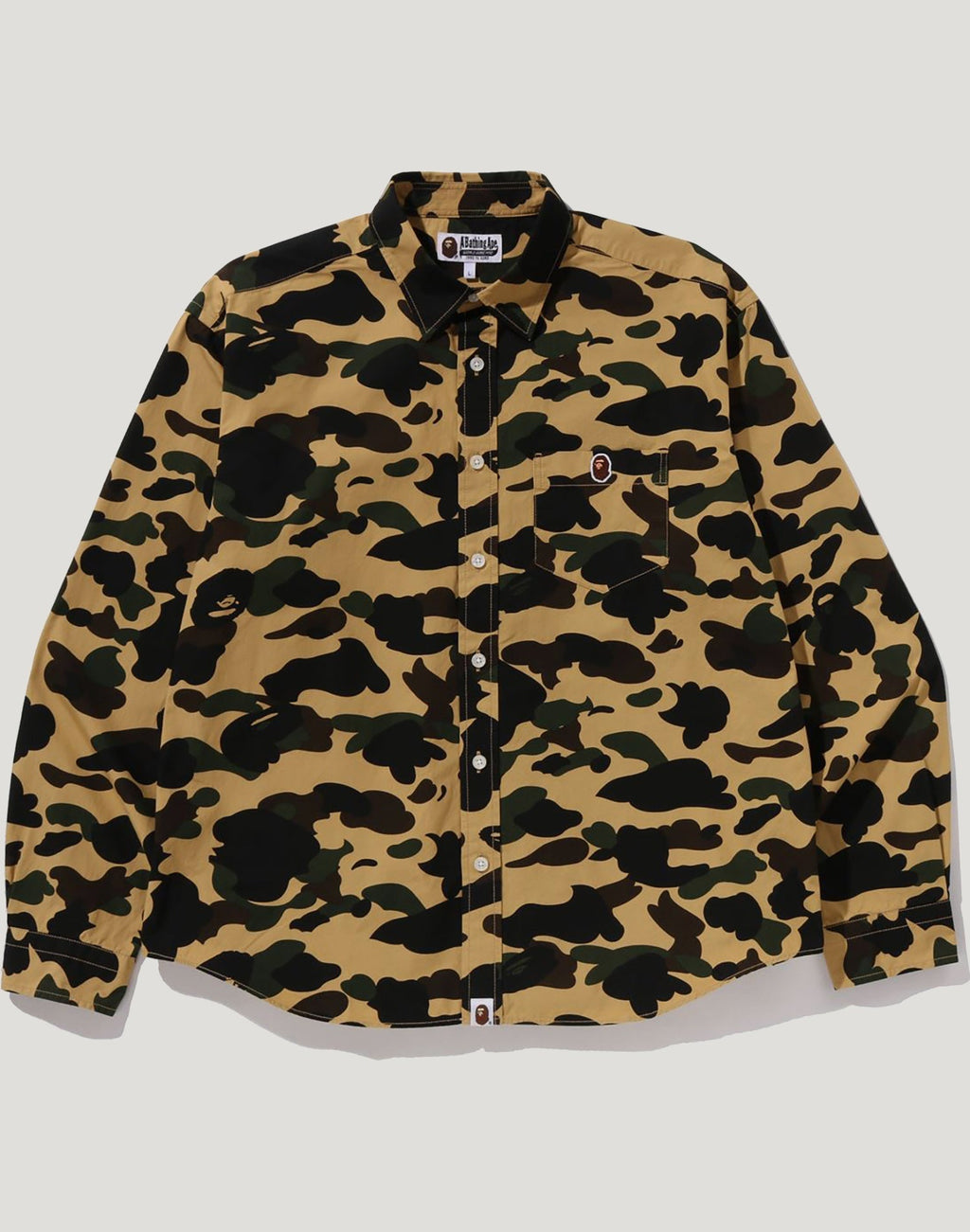 1ST CAMO ONE POINT RELAXED FIT LS SHIRT MENS