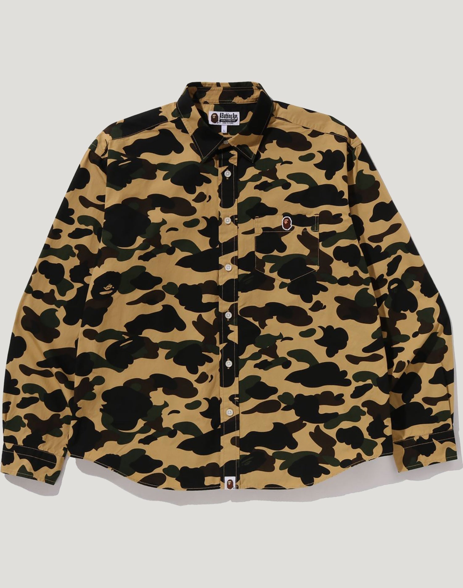 1ST CAMO ONE POINT RELAXED FIT LS SHIRT MENS