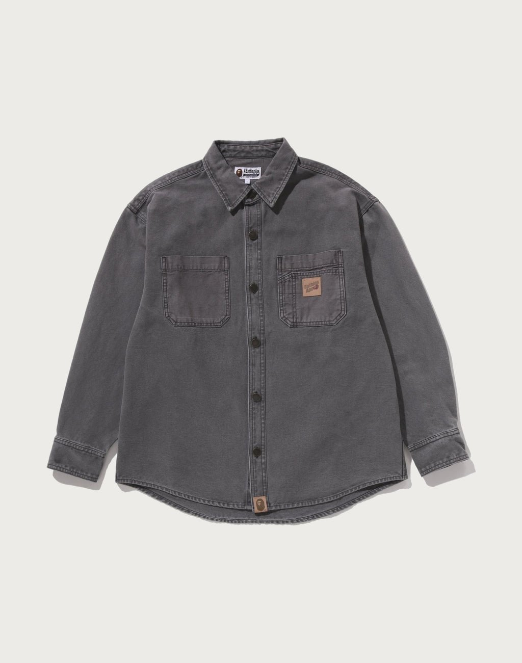 GARMENT DYE WORK LONG SLEEVE SHIRTS MENS