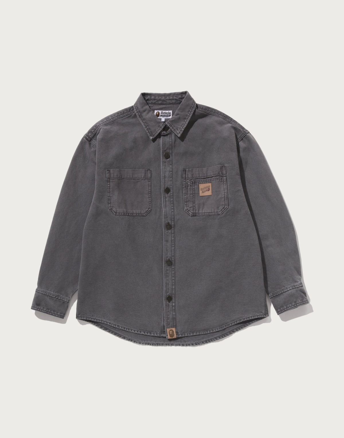 GARMENT DYE WORK LONG SLEEVE SHIRTS MENS