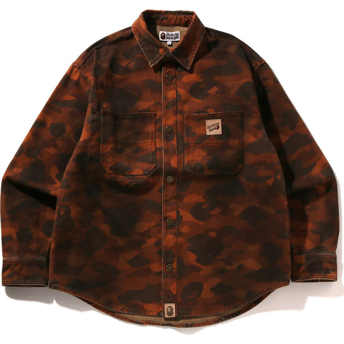 SOLID 1ST CAMO WORK LS SHIRT MENS