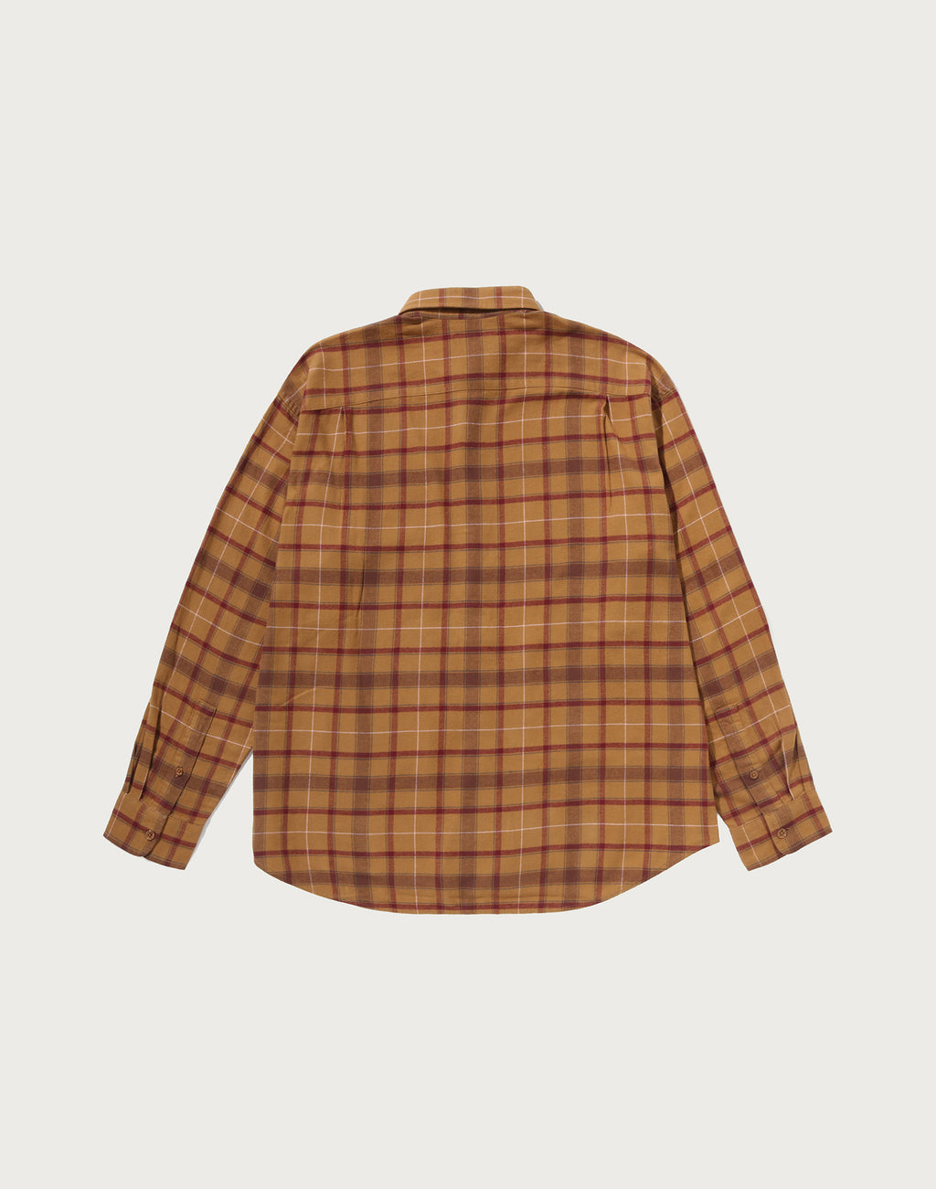 ONE POINT FLANNEL CHECK LS SHIRT MENS