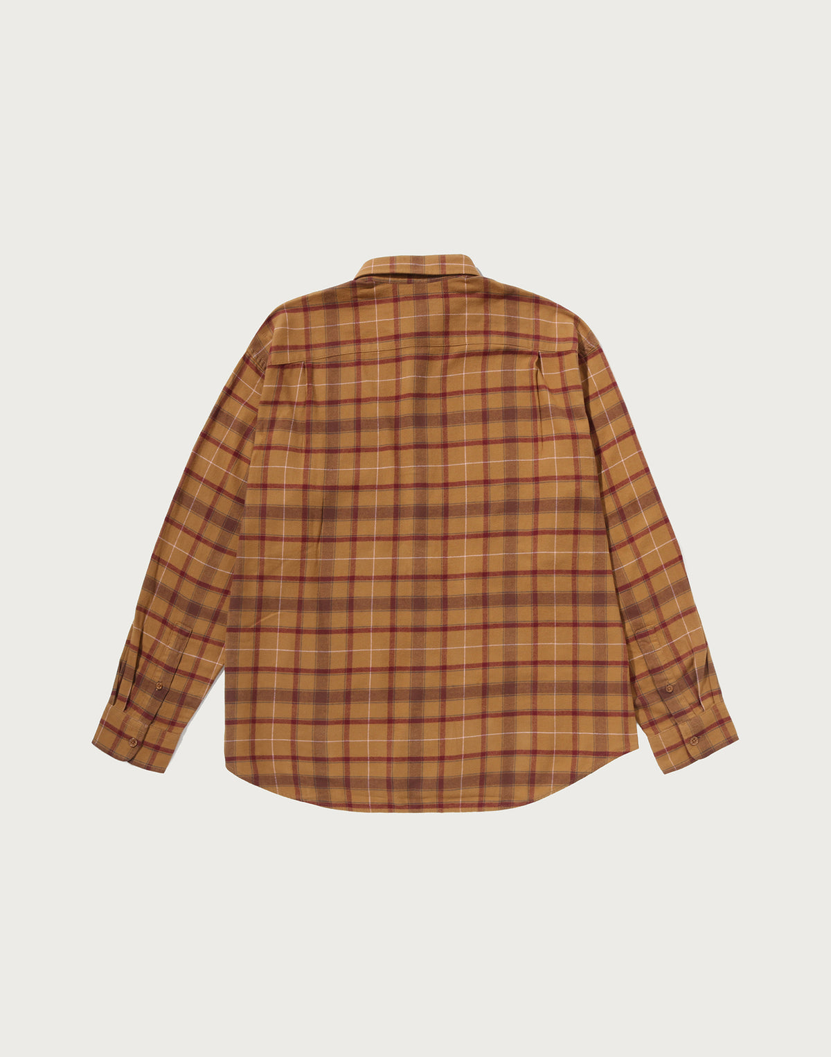 ONE POINT FLANNEL CHECK LS SHIRT MENS