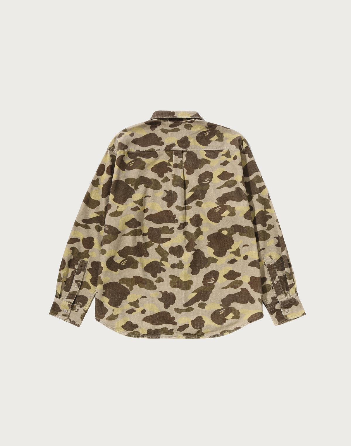 ONE POINT COLOR CAMO CORDUROY LS SHIRT MENS