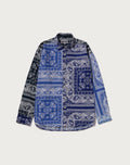 PAISLEY PATTERN LS SHIRT MENS