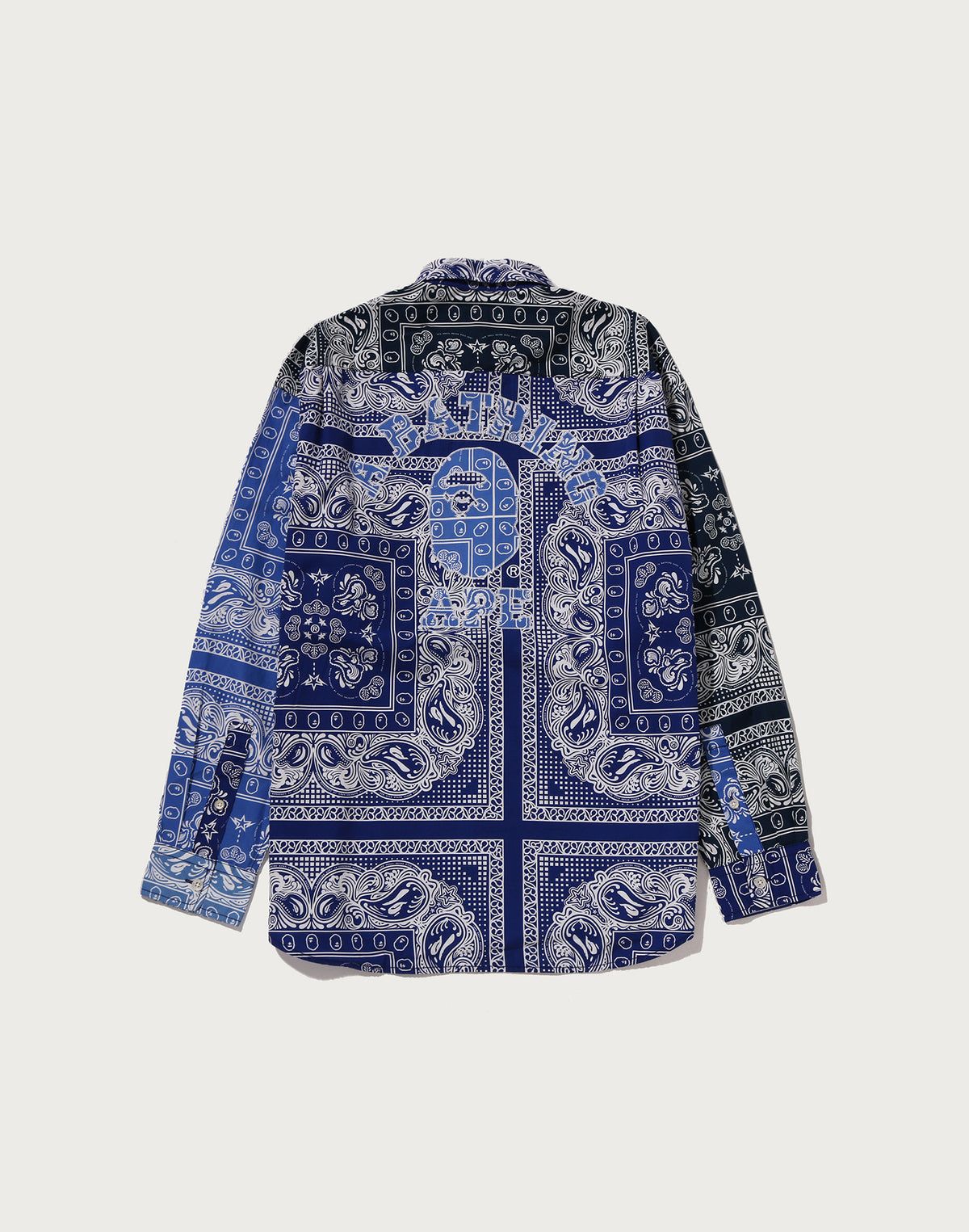 PAISLEY PATTERN LS SHIRT MENS