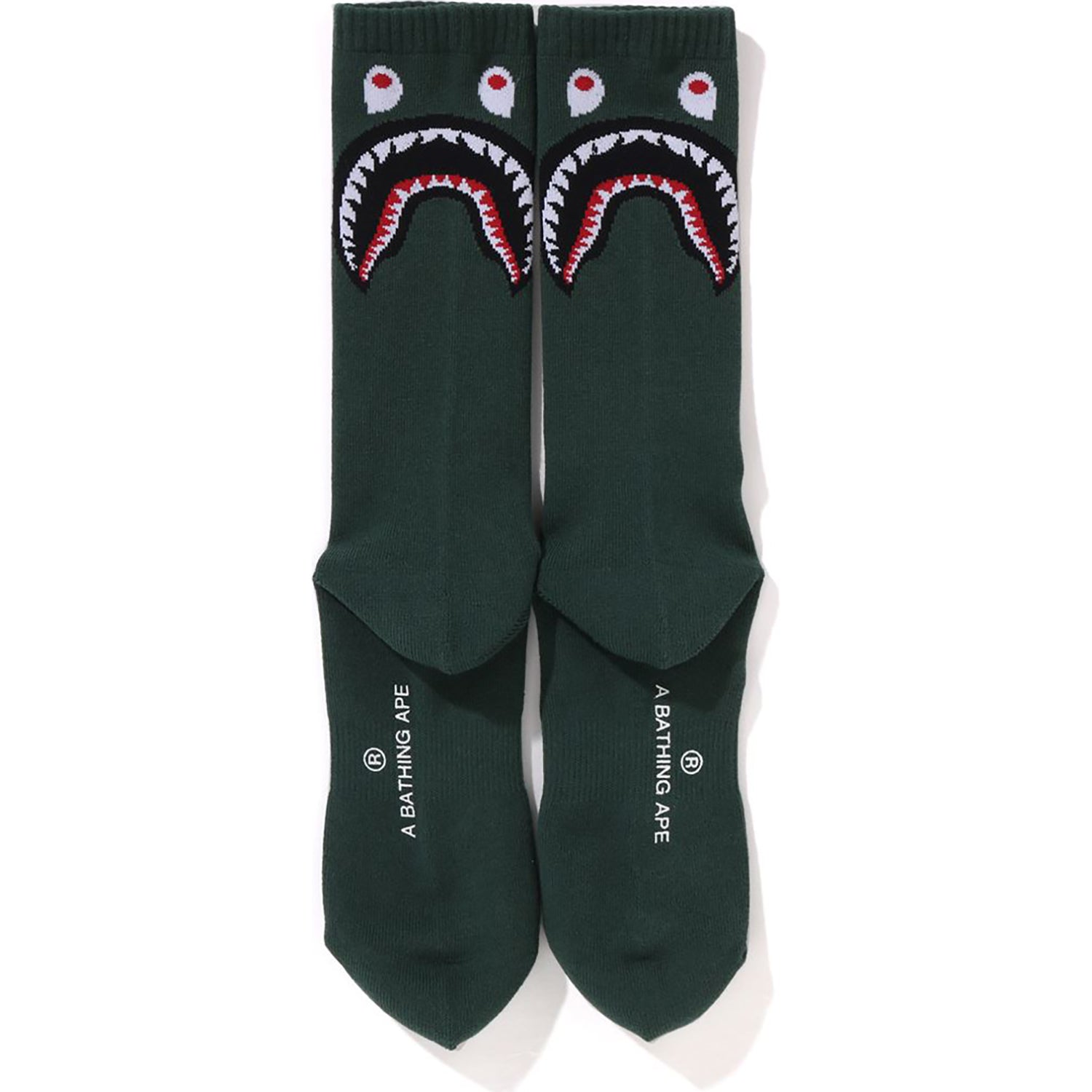 Bape shark socks hotsell