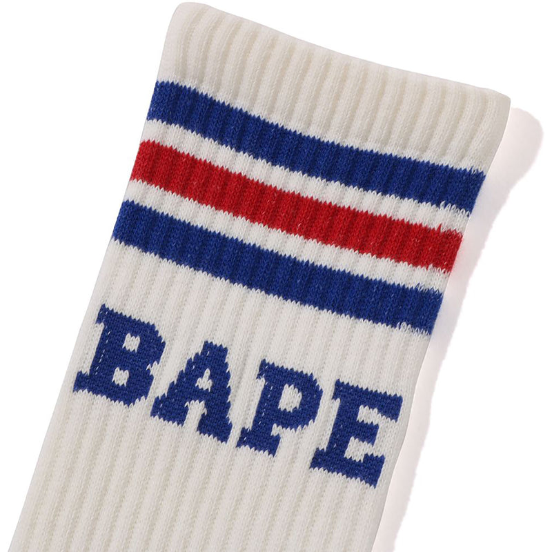 BAPE STRIPE SOCKS MENS