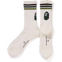 BAPE LINE SOCKS MENS