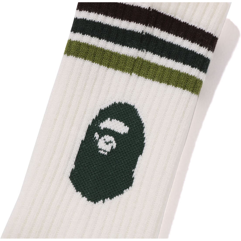 BAPE LINE SOCKS MENS