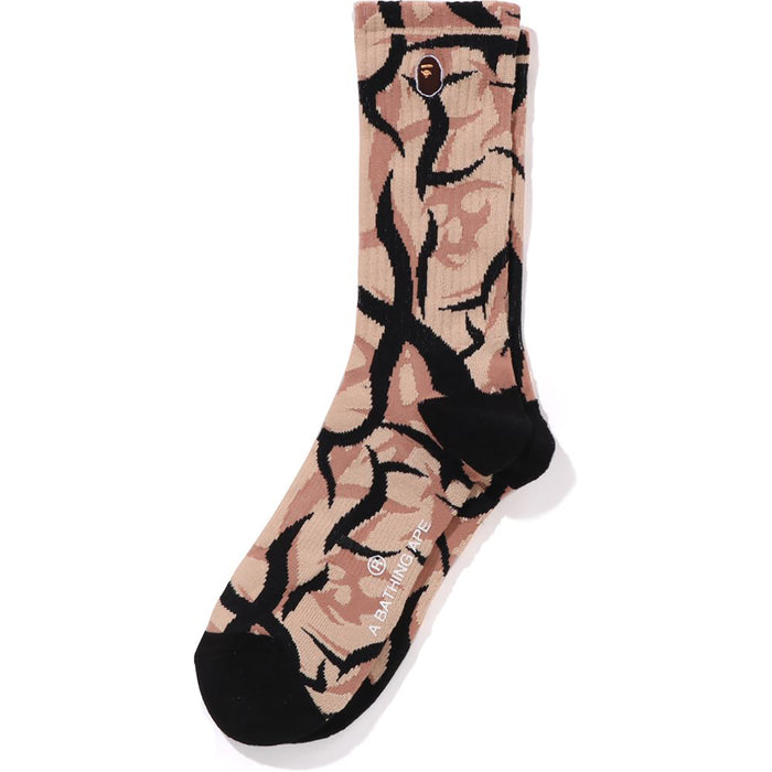 TRIAL CAMO APE HEAD ONE POINT SOCKS MENS