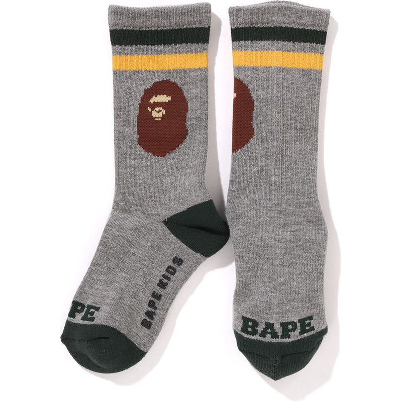 APE HEAD RIB SOCKS KIDS