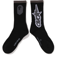 BAPE X OVO OVO STA ATHLETIC SOCKS MENS
