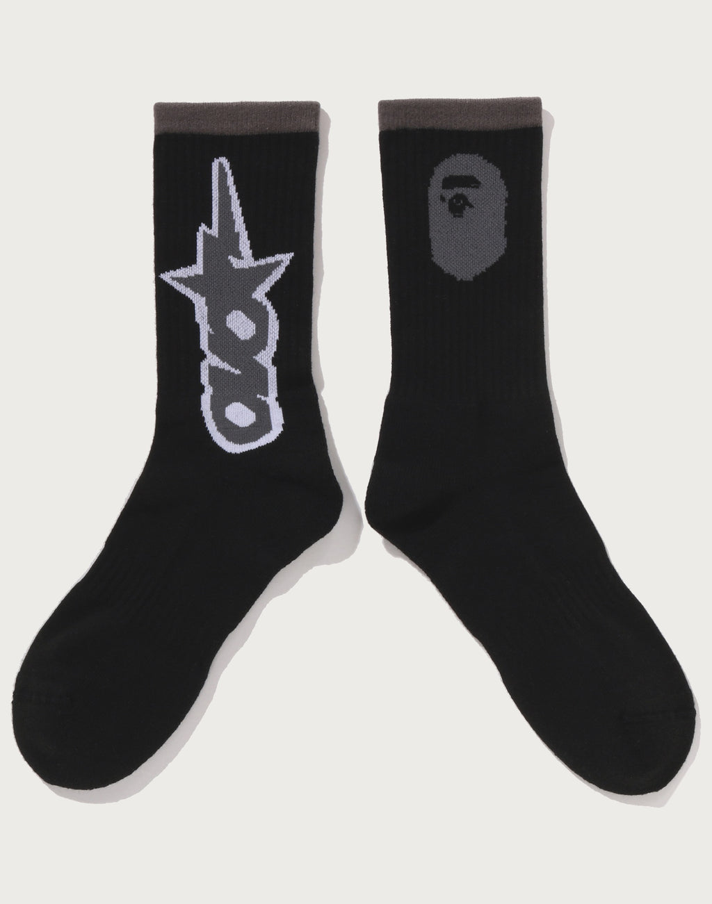 BAPE X OVO OVO STA ATHLETIC SOCKS MENS