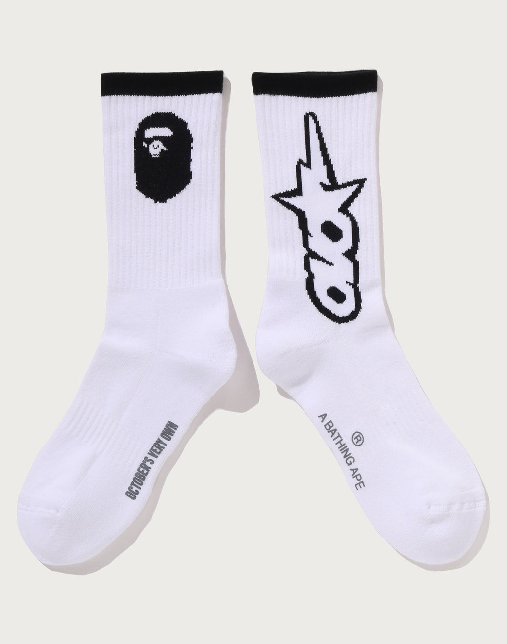 BAPE X OVO OVO STA ATHLETIC SOCKS MENS