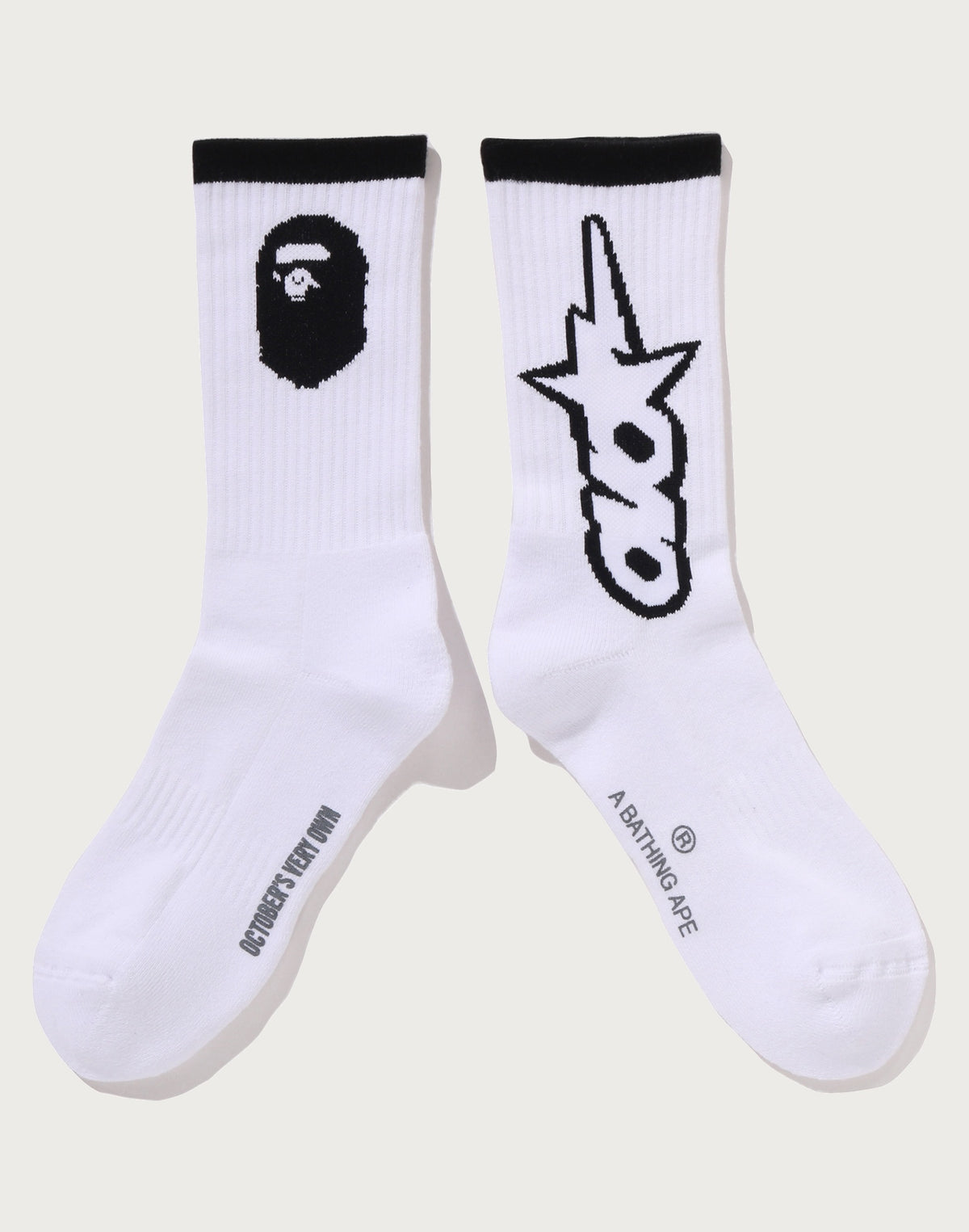 BAPE X OVO OVO STA ATHLETIC SOCKS MENS